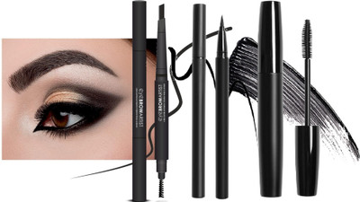 luzimaisa Eye Brow Artist Long Lasting Automatic Eyebrow Pencil & Eyeliner & Mascara(3 Items in the set)