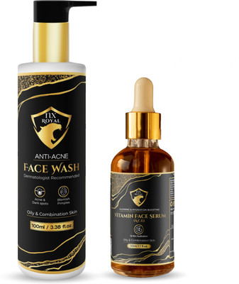 NX ROYAL COMBO SERUM ANTI ACNE FACEWASH(1 Items in the set)