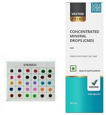 Sheamus Bindi With VES-TIGE Prime Concentrated Mineral Drops 60ml - Boost Your Health Naturally CMD ( 2 item in the set)(2 Items in the set)