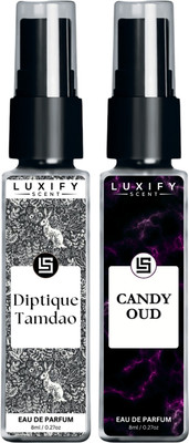 Luxify Scent Tamdao & Candy Oudh Perfume | Long-Lasting | Luxury Gift Pack |(2 Items in the set)
