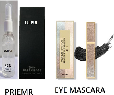 Luipui SKIN BASE PRIMER (50ML) & EYE MASKARA (8ML ) PACK OF 2(2 Items in the set)