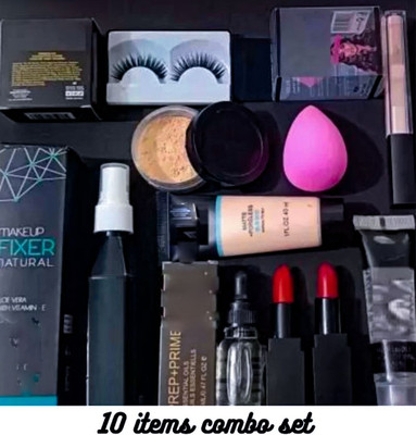 FLIPZON Makeup combo kit set of 10 items(10 Items in the set)