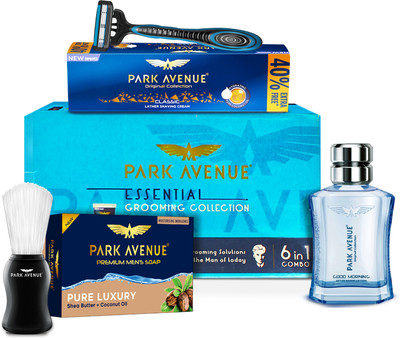 PARK AVENUE Essential Grooming Kit for Men(6 Items in the set)