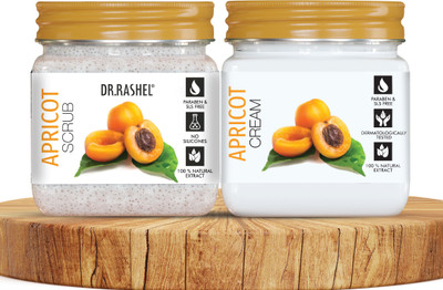 DR.RASHEL Apricot Cream & Apricot Scrub(2 Items in the set)