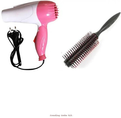 Zailie Smooth Round Detangling Brush System Combo Lightweight Perfect(2 Items in the set)