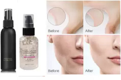 Aylily Matte Finish Face gel primer and setting makeup fixer(2 Items in the set)