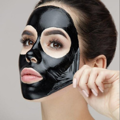 GABBU Bamboo Charcoal Peel Off Mask Charcoal Cream Blackheads Removal blackheds pin2(130 g)
