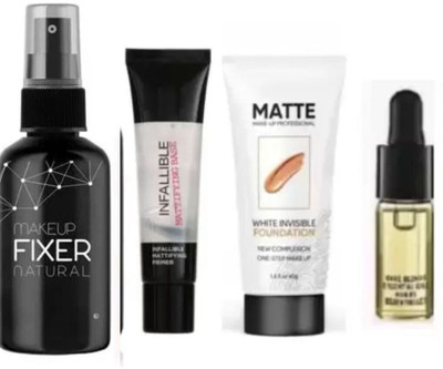 lately BEST COMBO OF FIXER PRIMER FOUNDATION & SERUM(4 Items in the set)