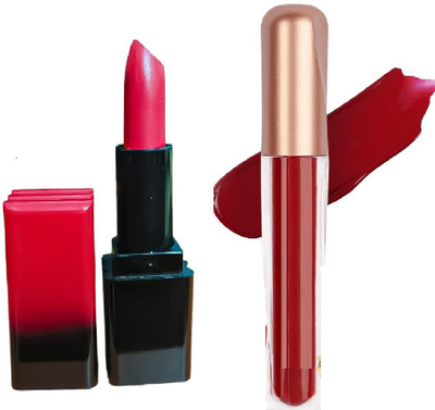 Luipui trending red matte lipstick and maroon sindoor waterproof combo(1 Items in the set)