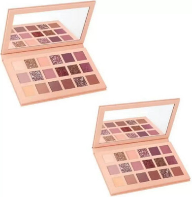 SUBHMUN Multicolor eyeshadow palletee combo of 2 18 ml(2 Items in the set)