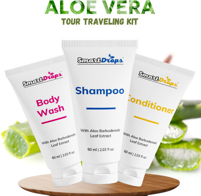 smartdrops Daily Use Hair & Body Care Combo (Body wash + Shampoo + Conditioner)(1 Items in the set)