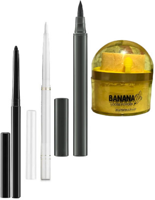 nn eye with face makeup combo set easy to use long lasting new look pack of 4(4 Items in the set)