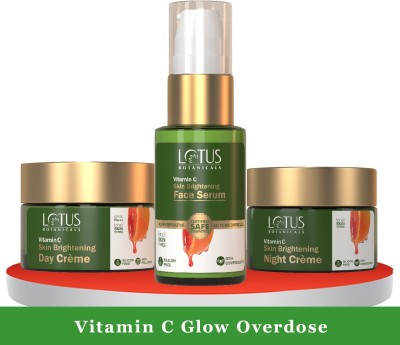 Lotus Botanicals Vitamin C Skin Brightening Glow Overdose(3 Items in the set)