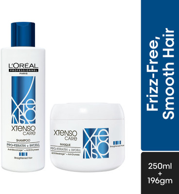 L'Oréal Professionnel Xtenso Care Shampoo 250 ml + Masque 196g Combo(2 Items in the set)