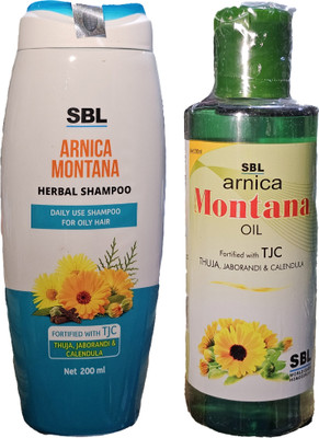 SBL ARNICA SHAMPOO & OIL(2 Items in the set)