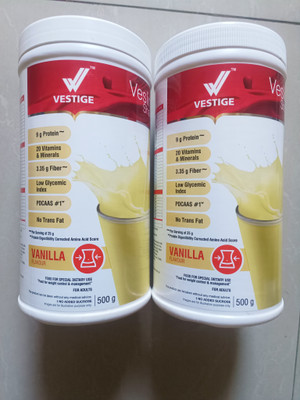 Vestige Veslim Shake Vanilla Flavour vanill lla sek 2pack(2 Items in the set)