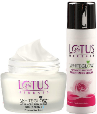 LOTUS WhiteGlow Advanced Pink Glow Night Repair Pack�(2 Items in the set)