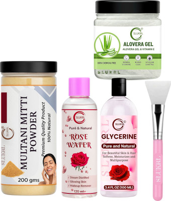 slukrl Combo Face Pack 10050(5 Items in the set)