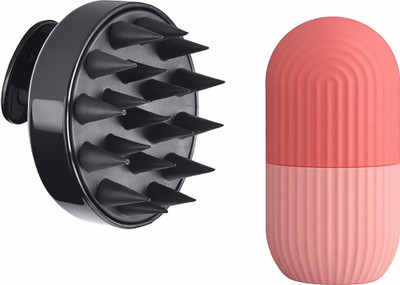 Famire Ice Roller & Scalp Massager Combo for Face & Hair Care(2 Items in the set)
