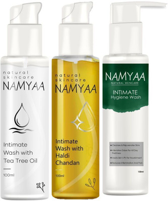Namyaa Exclusive Intimate Hygiene Wash Combo(3 Items in the set)