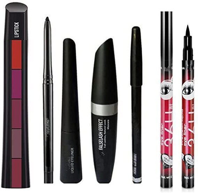Saucefin 5 in 1 (Red) Edition Lipstick(7 Items in the set)
