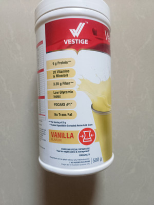 Vestige veslim Fourmula 1 Nutrition shake Vanilla Flavour shake sakek avanila(1 Items in the set)
