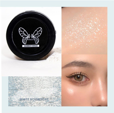 Herrlich SHIMMERY COLOR CHANGING SILVER HIGHLIGHTER FOR GLOWING SKIN Highlighter(SILVER)