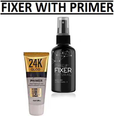 Maryville NATURAL LOOK NEW MAKEUP SETTING SPRAY WITH NEW PRIMER PACK OF 2(1 Items in the set)