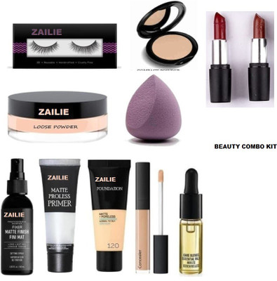 Zailie 3in1bse-elsh-serum-2lpstc-lospwdr-compct-puf-conclr(11 Items in the set)