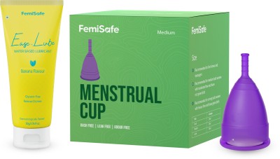 Femisafe Menstrual Cup and Lubricant 50 ml Combo(1 Items in the set)