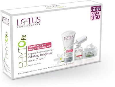 Lotus Professional PHYTORX WHITENING & BRIGHTENING KIT(3 Items in the set)