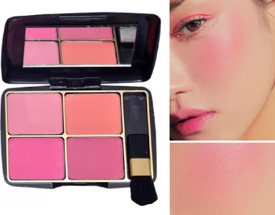 winry FACE 4 IN 1 BLUSHER PALLETE FOR ALL SKIN TYPE(MULTICOLOUR)
