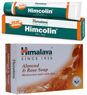 HIMALAYA Himcolin Gel and Soap 125gm(2 Items in the set)