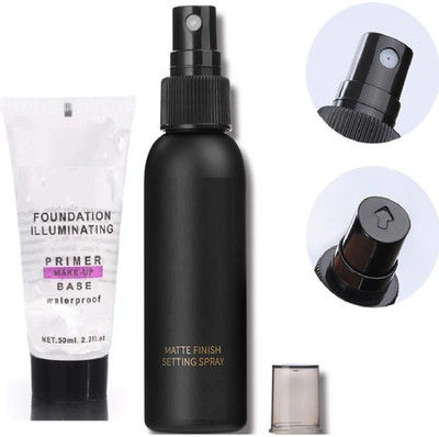 GABBU Long lasting makeup primer with fixer for face makeup(2 Items in the set)