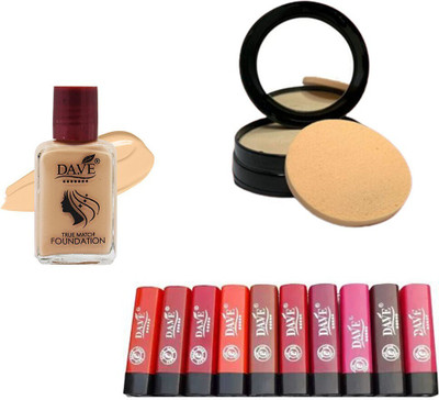 DA.VE Compact+Foundation+Lipstik(3 Items in the set)