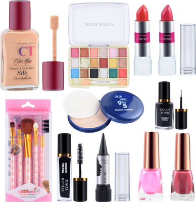 COLOR TONIC All In One Daily Use Makeup combo(15 Items in the set)