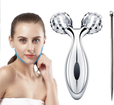 MYEONG 3D Roller Massager And Black Head Remover(2 Items in the set)