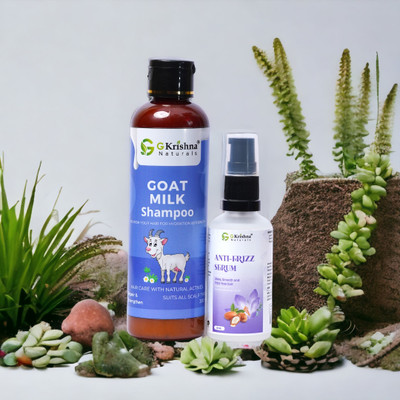 G KRISHNA NATURALS Anti Frizz Kit(2 Items in the set)