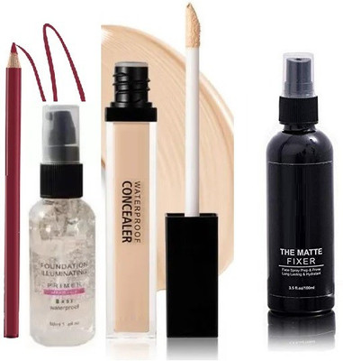 SEUNG THE PERFECT LOOK MAKEUP COSMETICS COMBO WITH WATERPROOF FORMULA(4 Items in the set)