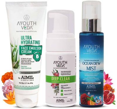 Ayouthveda Daily CTM Regimen(3 Items in the set)
