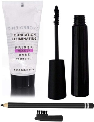 SEUNG PERFECT BLACK EYEBROW PENCIL,MASCARA,TUBE PRIMER(3 Items in the set)