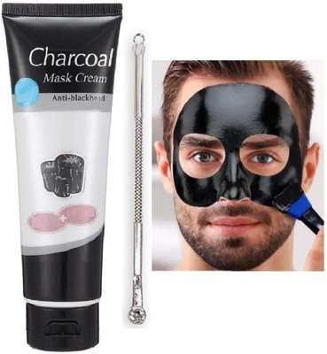 DARVING Charcoal Black Peel Off Mask Anti pollution Face Wash(2 Items in the set)