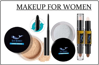 BLUEMERMAID BEST QUALITY COLLECTION OF WOMEN FACE MAKEUP(4 Items in the set)