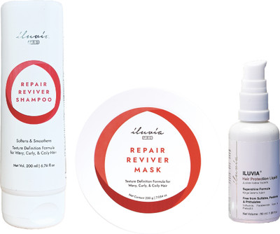 iluvia Complete Repair Reviver System(3 Items in the set)