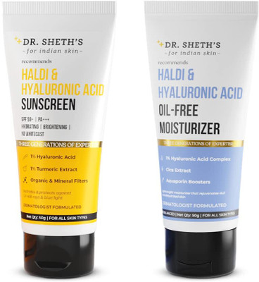 Dr. Sheth’s Intense Skin Hydration Combo |Powerful Hydrating & Protecting Duo(2 Items in the set)