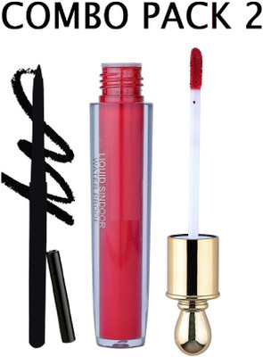 JANOST GIRLS For Eye Kajal And Liquid Matte Sindoor(2 Items in the set)