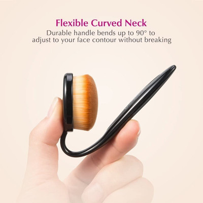 REIMICHI Easy To Makeup Brush For Foundation Applicator Brushe(Pack of 1)