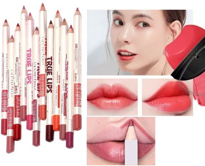 Emijun Lip Shape Lipstick with Creamy Matte Lipliner Bestever Combo for you Lips Makeup(2 Items in the set)