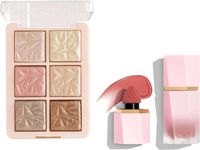 nn soft and smooth new multi use highlighter with blusher easy to use pakc of 2(2 Items in the set)