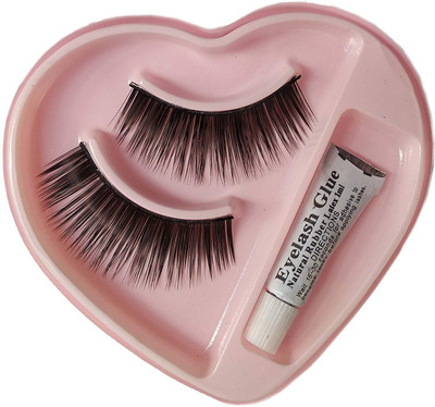 Beauzy Glue for Pretty Eye Makeup Combo Pack of 2 and one eyelash curler(3 Items in the set)